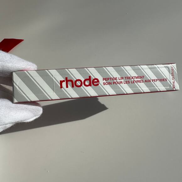 Rhode Peptide Lip Treatment Peppermint Glaze w/ Glazing Milk Holiday Gift Set BN - Picture 13 of 16